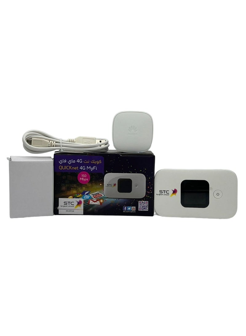 اس تي سي - راوتر واي فاي محمول 4G | يدعم جميع الشبكات | E5577S-932 - Image 1