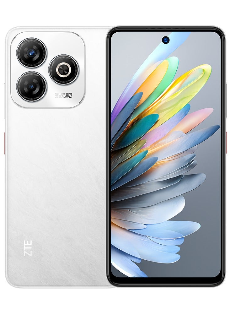 ZTE Blade A75 Dual SIM Marble White (4+10)GB RAM 256GB 4G - International Version - Image 1