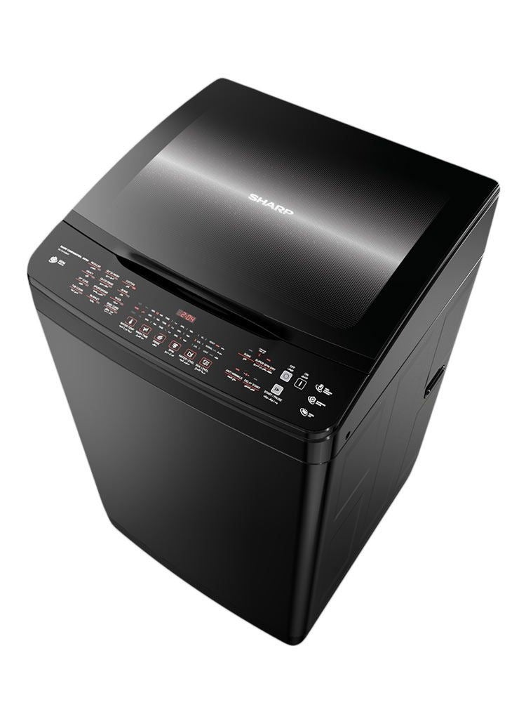 SHARP Washing Machine 15 Kg DDM Inverter Pump Black ES-TD15GBKP ES-TD15GBKP Black - Image 1