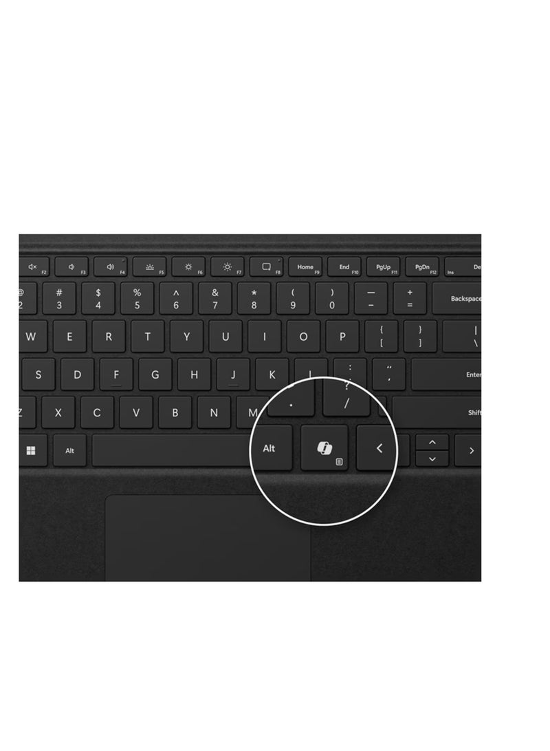Microsoft Surface Pro Keyboard (11th Edition), English - EP2-00437 Black  - Image 2