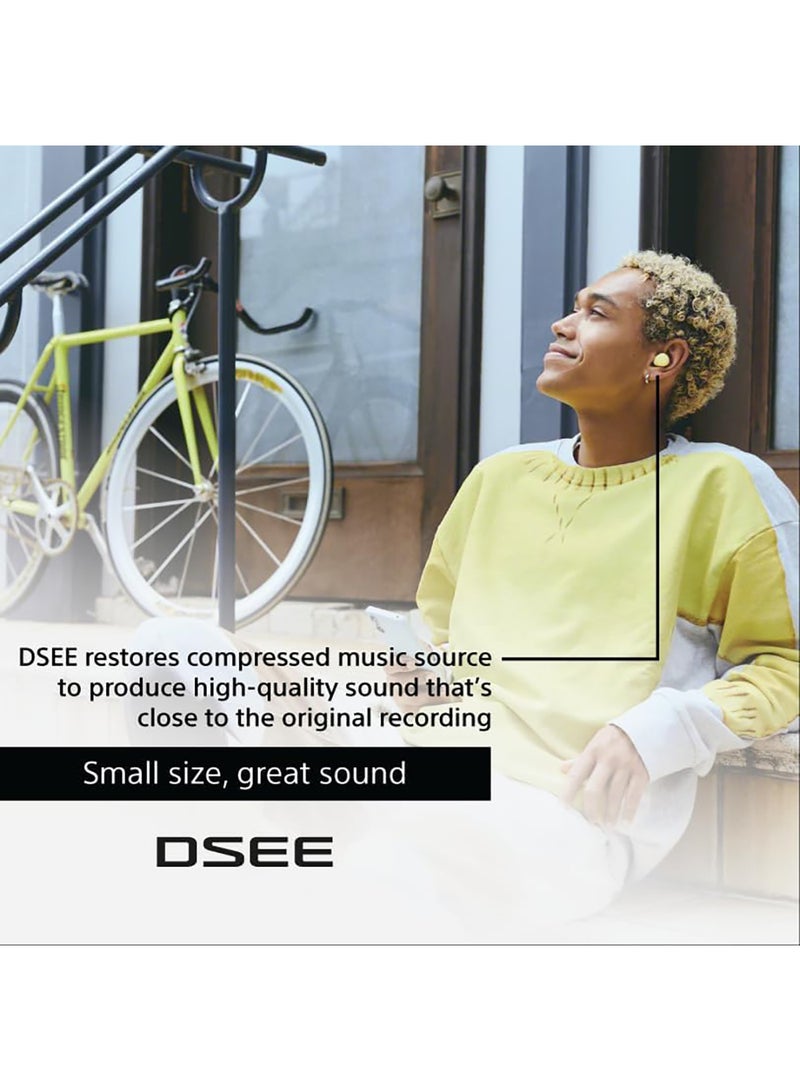 Sony - WF-C510 Truly Wireless Earbuds, 22 hours battery life, Clearer hands-free calling, Multipoint Connection, Ambient Sound Mode, IPX4 Water Resistance Yellow - Image 1