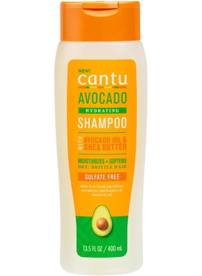 Cantu Avocado Hydrating Shampoo 400Ml  - Image 1