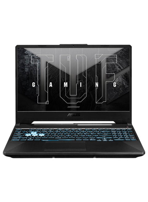 TUF Gaming A15 (2024) (Upgraded Version) Laptop With 15.6-Inch FHD Display, AMD Ryzen 7-7435HS Processor/8GB RAM/512GB SSD/4GB NVIDIA GeForce RTX 2050 Graphics Card/Windows 11 Home English/Arabic Graphite Black