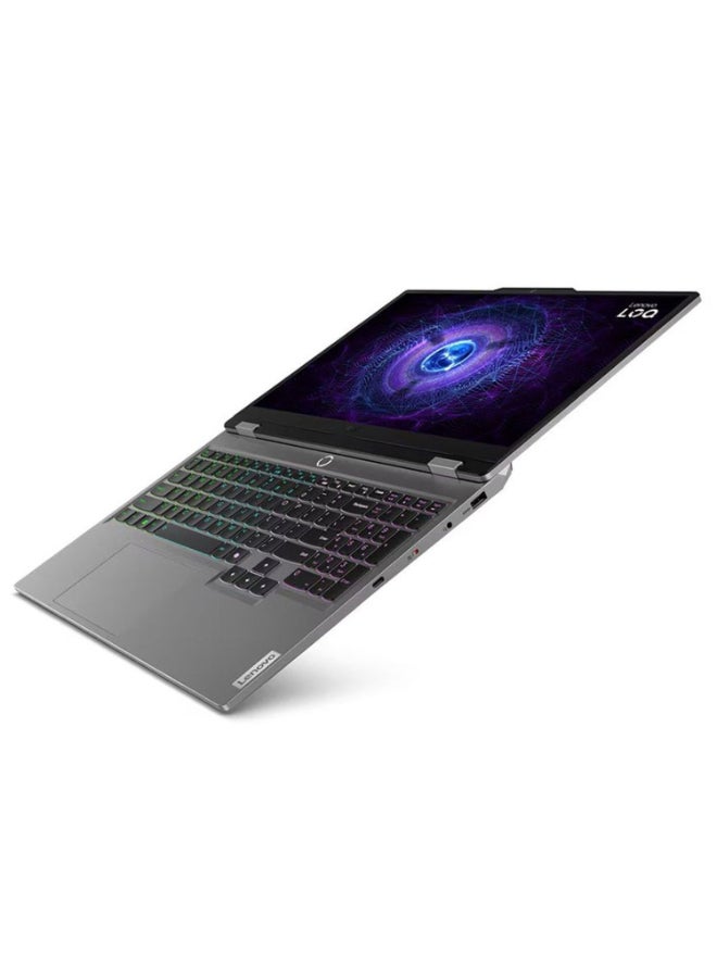 Lenovo - LOQ 15IAX9 Gaming (2024) (Upgraded Version) Laptop With 15.6-Inch FHD Display, Core i5-12450HX Processor/16GB RAM/512GB SSD/6GB NVIDIA GeForce RTX 3050 Graphics Card/Windows 11 Home English/Arabic Luna Grey - Image 1