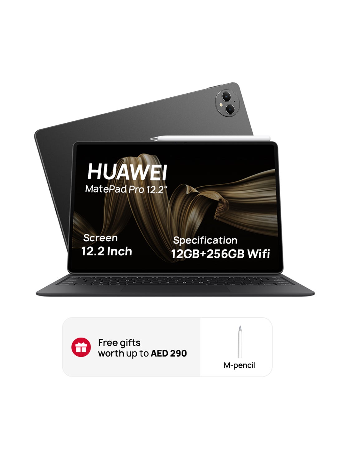 HUAWEI MatePad Pro PaperMatte Tablet Black 12GB RAM