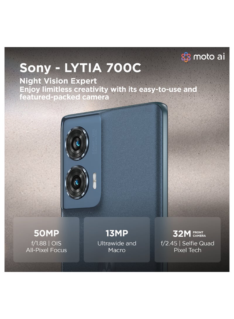 Motorola Edge 50 Fusion Dual SIM 5G Forest Green 8GB RAM 256GB - Middle East Version - Image 3