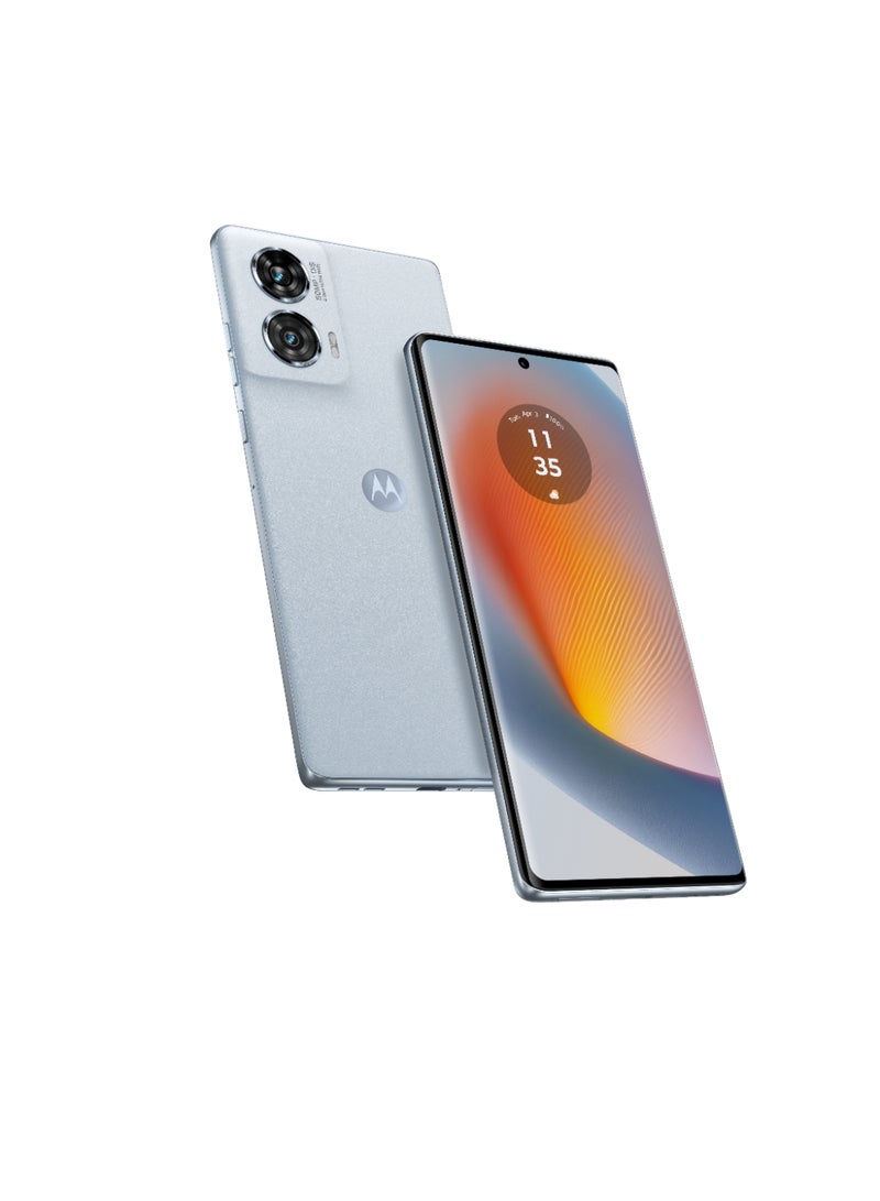 موتورولا هاتف موتورولا إيدج 50 فيوجن ثنائي الشريحة 5G بلون مارشميلو الأزرق 8 جيجابايت رام 256 جيجابايت - نسخة الشرق الأوسط - Image 1