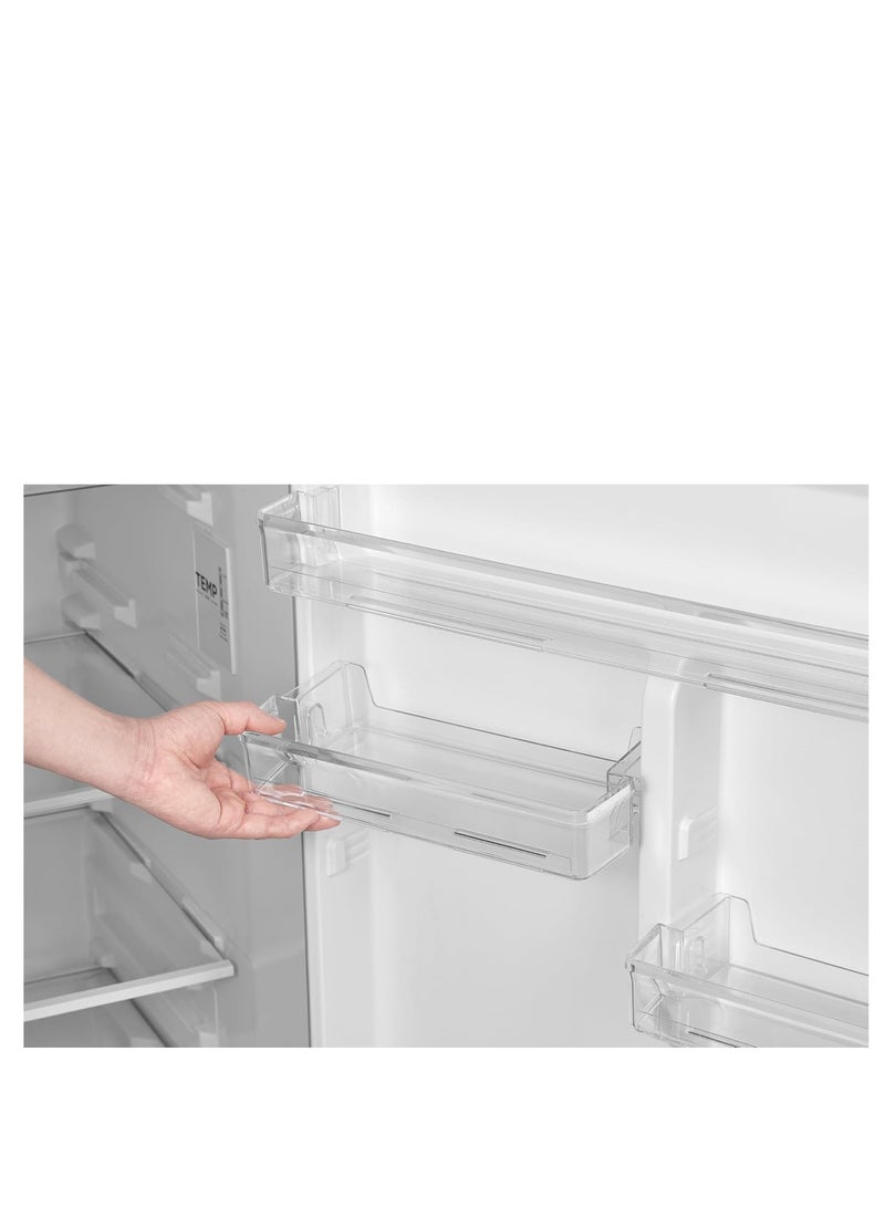 مديا - Refrigerator Capacity 411 Liter Multi Air Flow Tropical Compressor Active C Fresh MDRT580MTN46 Silver - Image 1