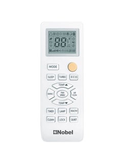 Nobel 2.5 Tons Cooling-Only Split AC, Rotary Compressor with T3 Tropical Climate Control, Auto Restart, 30,000 BTU, 4-Way Airflow, Gold Fin Technology, R410A Refrigerant, Energy Efficient, Quiet Operation 2550 W NSAC30T3N White  - Image 4