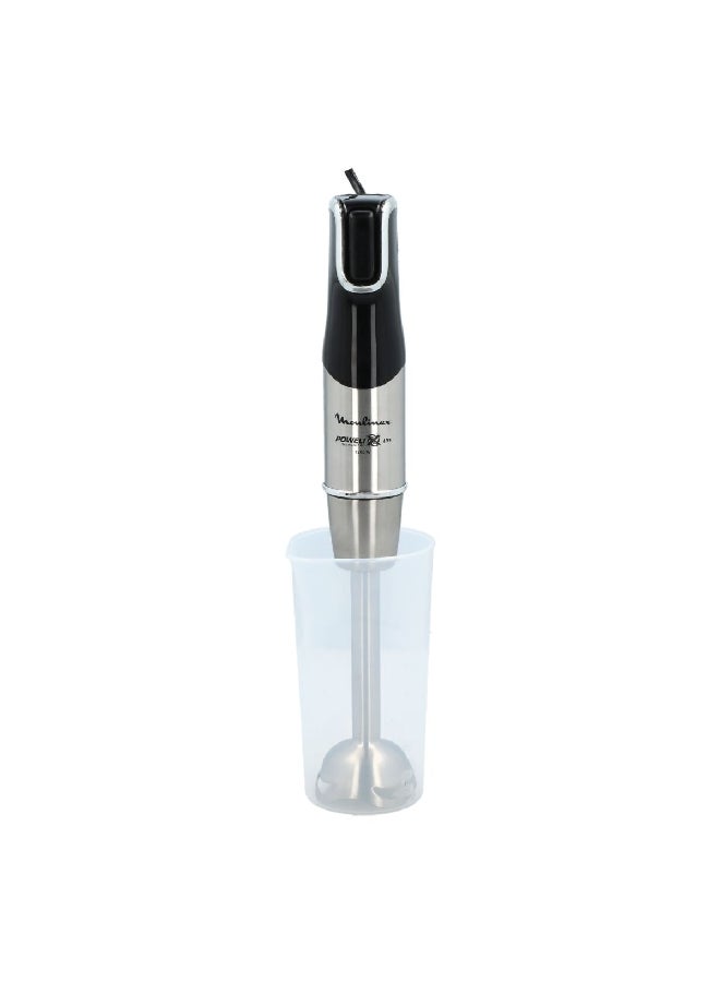 Moulinex - 1200W High Power Variable Speed Electric Hand Blender Set 0.8 L Multicolour DD95JD27 0.8 L 1200 W DD95JD27 Black and Clear - Image 1