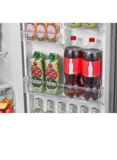Midea Refrigerator Capacity 338 Liter Multi Air Flow Tropical Compressor Active C Fresh MDRT489MTN46 Silver  - Image 3