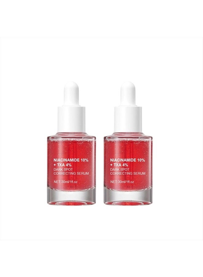 Anua Dark Spot Correcting Serum - 10% Niacinamide+ 4% Tranexamic Acid Serum, Ceramide, Hyaluronic Acid, Vitamin B12 natural color, for Sensitive skin, Fragrance-Free (30ml /1.01 fl.oz.) red 60ml  - Image 1