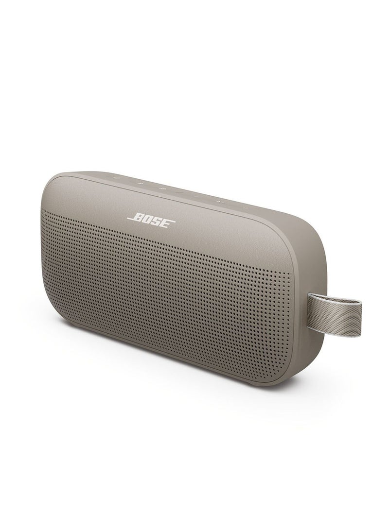 SoundLink Flex Portable Bluetooth Speaker (2nd Gen), Portable Outdoor Speaker with Hi-Fi Audio, Up to 12 Hours Battery Life, Waterproof and Dustproof Sandstone - pnsku/N70109687V/45/_/1726282893/1756a24a-b7f9-4e55-a9d4-391a2458eb72