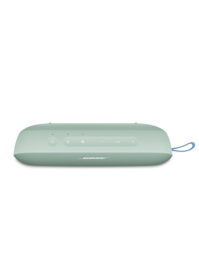 SoundLink Flex Portable Bluetooth Speaker (2nd Gen), Portable Outdoor Speaker with Hi-Fi Audio, Up to 12 Hours Battery Life, Waterproof and Dustproof Alpine Sage - pnsku/N70109688V/45/_/1726282907/a08a78ee-1217-403a-ba44-5b4dcd19c922