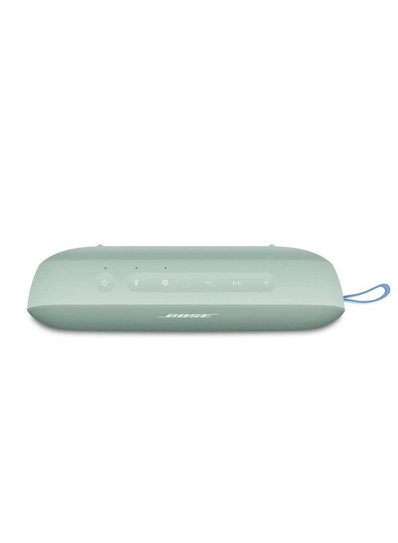 BOSE - SoundLink Flex Portable Bluetooth Speaker (2nd Gen), Portable Outdoor Speaker with Hi-Fi Audio, Up to 12 Hours Battery Life, Waterproof and Dustproof Alpine Sage - Image 1