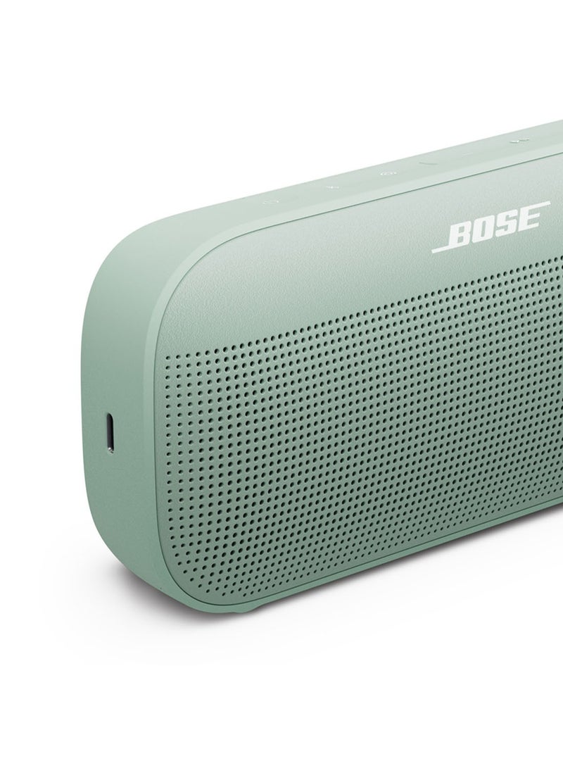 SoundLink Flex Portable Bluetooth Speaker (2nd Gen), Portable Outdoor Speaker with Hi-Fi Audio, Up to 12 Hours Battery Life, Waterproof and Dustproof Alpine Sage - pnsku/N70109688V/45/_/1726282908/0ef8648d-ed78-41d0-be67-2347fded846d