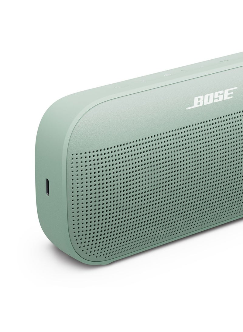 BOSE - SoundLink Flex Portable Bluetooth Speaker (2nd Gen), Portable Outdoor Speaker with Hi-Fi Audio, Up to 12 Hours Battery Life, Waterproof and Dustproof Alpine Sage - Image 1