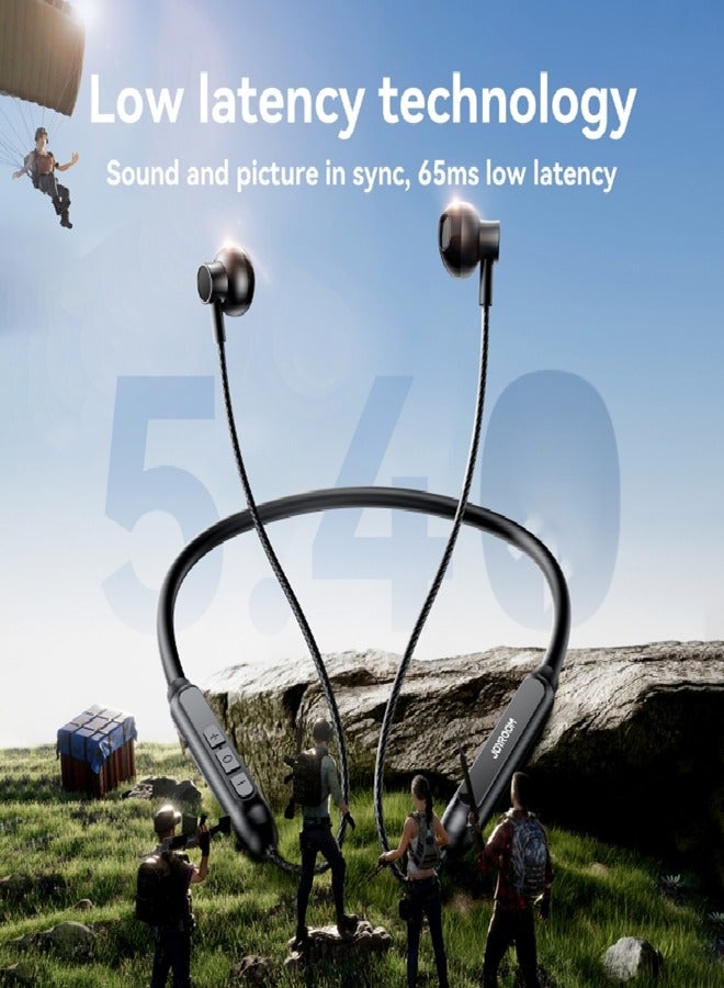 JOYROOM JR-D8 Neckband Wireless Bluetooth Sports Outdoor Earphone White  - Image 5