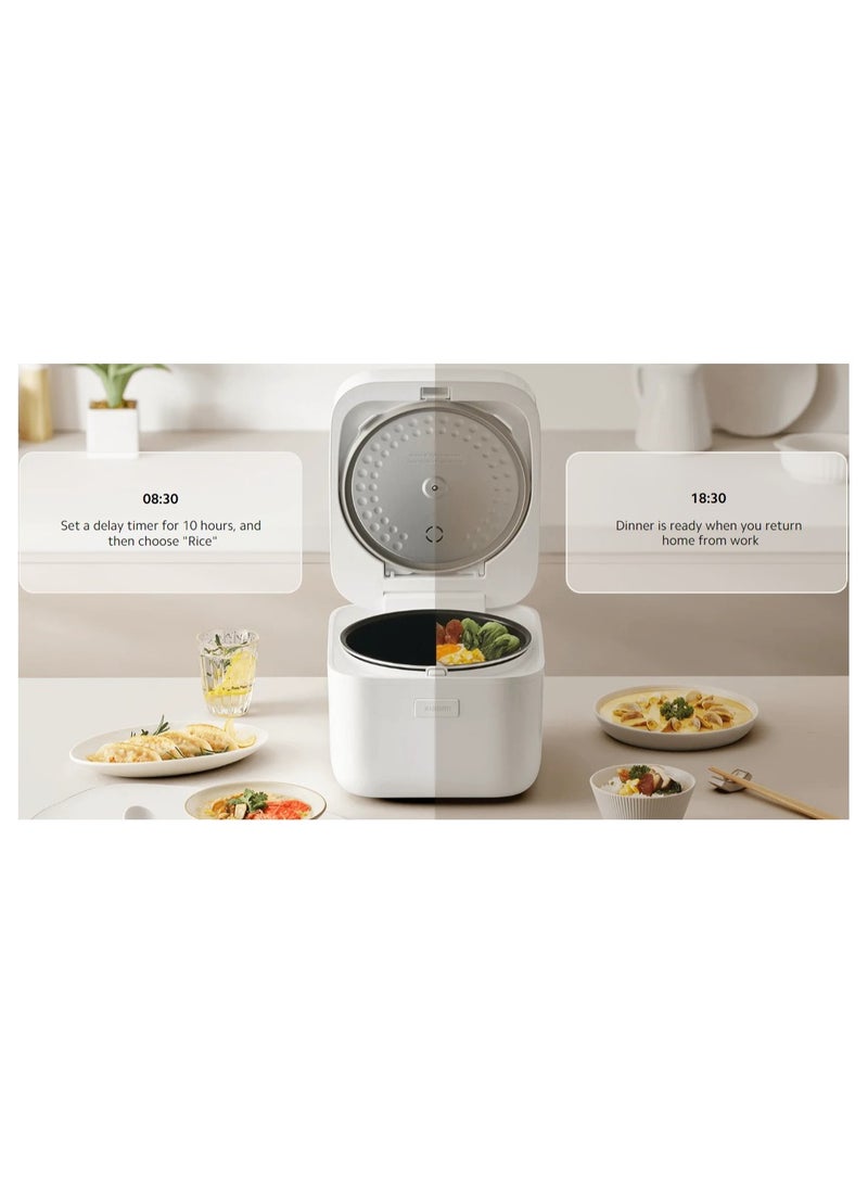 Multifunctional Rice Cooker 4L | 10-in-1 Functionality | High-Powered Heating | 6-layer Thick Non Stick Inner Pot | Top Touch 4 L 860 W BHR9044EU | MFB090-1 White - pnsku/N70109758V/45/_/1726300891/3abaa77c-7c59-4dab-8e03-2e654237e0b1