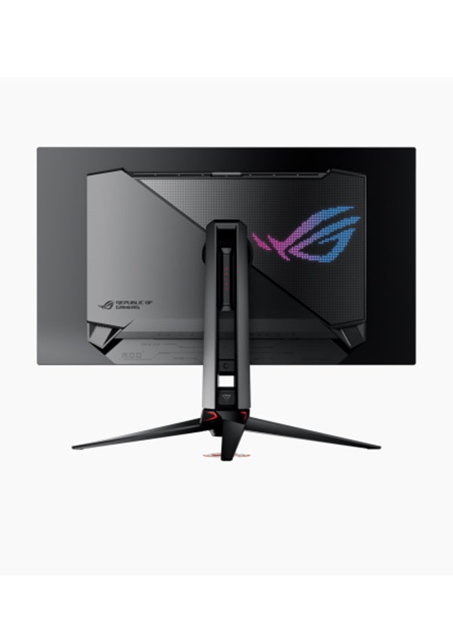 ASUS - ROG Swift OLED PG32UCDP 32-Inch 4K WOLED Gaming Monitor, 240Hz (4K) / 480Hz (FHD), 0.03ms Response, G-SYNC, 99% DCI-P3, HDR10, ASUS OLED Care, AI Assistant, DisplayPort 1.4, HDMI 2.1, USB-C 90W PD, Aura Sync, Adjustable Stand, VESA Wall Mount, TÜV Flicker-Free | 90LM0A50-B01370 Black - Image 1