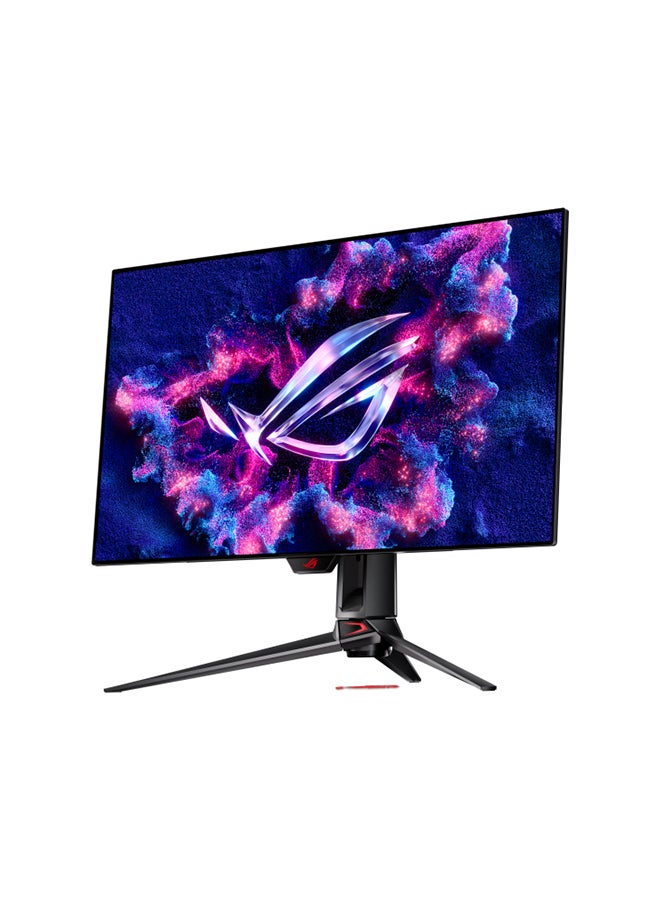 ASUS - ROG Swift OLED PG32UCDP 32-Inch 4K WOLED Gaming Monitor, 240Hz (4K) / 480Hz (FHD), 0.03ms Response, G-SYNC, 99% DCI-P3, HDR10, ASUS OLED Care, AI Assistant, DisplayPort 1.4, HDMI 2.1, USB-C 90W PD, Aura Sync, Adjustable Stand, VESA Wall Mount, TÜV Flicker-Free | 90LM0A50-B01370 Black - Image 1