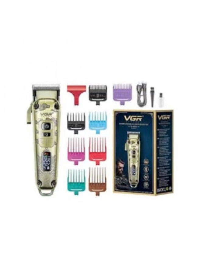 VGR V-005 Rechargeable Cordless Electric Shaver Gold 