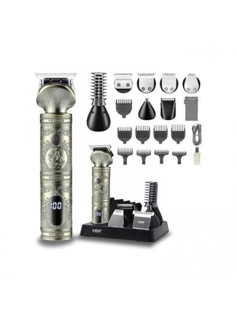 V-106 Rechargeable Cordless Electric Shaver Gold