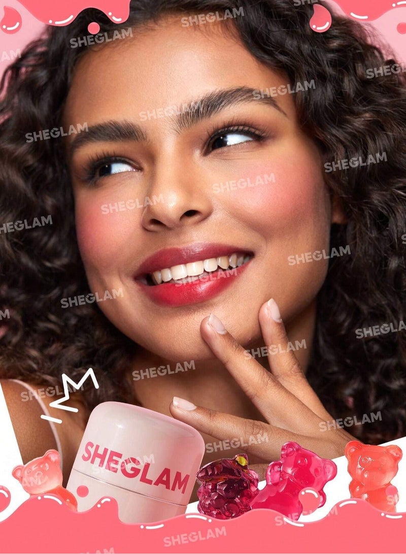 SHEGLAM Jelly-Licious Hydrating Lip & Blush Tint - Howdy  - Image 3