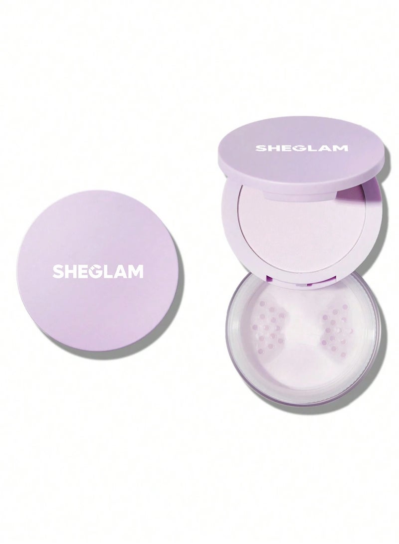 SHEGLAM - Insta-Ready Face & Under Eye Setting Powder Duo - Taro Taro - Image 1
