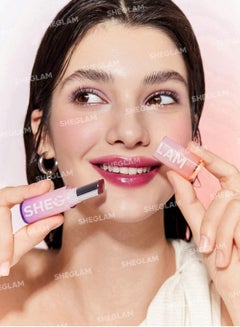 شيجلام Mirror Kiss High-Shine Lipstick - Rent Free  - Image 3
