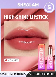 شيجلام Mirror Kiss High-Shine Lipstick - High Key  - Image 1
