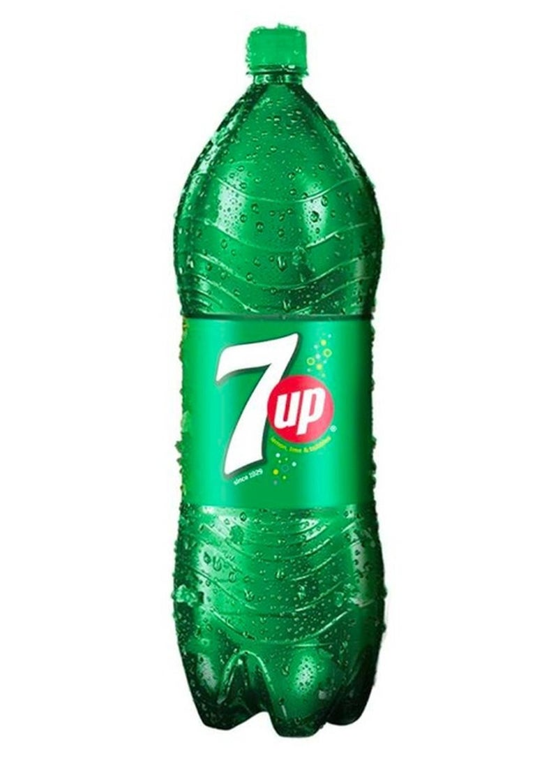 سفن أب مشروب 7 أب الغازي، زجاجة بلاستيكية، 2.2 لتر