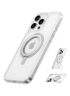 Anker Ultra Magnetic for iPhone 16 Pro Case with Sturdy 360° Ring Stand, Military-Grade Shockproof iPhone 16 Pro Kickstand Compatible with MagSafe(Clear) Clear  - Image 1