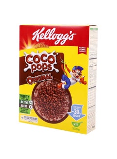 كلوقز Coco Pops Breakfast Cereal with Chocolate Flavor, 330g 