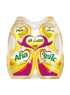Afia Afia Corn Oil Plus Omega , 1.5L × 2 