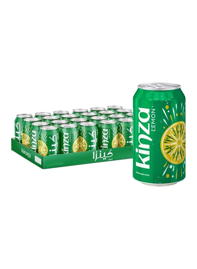 كينزا - Soft Drink Lemon Can, 360 ml × 24 - Image 1