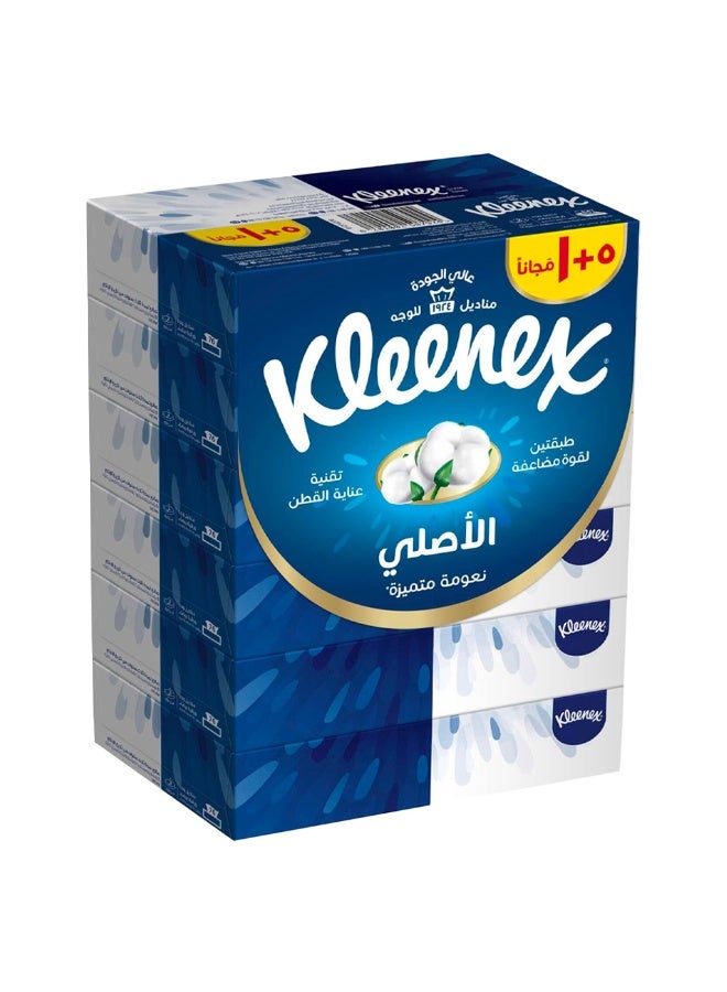 Original Facial Tissues , 2 Ply , 70 Sheets , 5+1Tissues - pnsku/N70109970V/45/_/1734582389/491f868b-2630-43b9-87a9-0369709cb66d