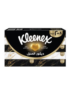 كلينيكس Decor Facial Tissue,2 PLY,70Sheets,8+2 Piece 