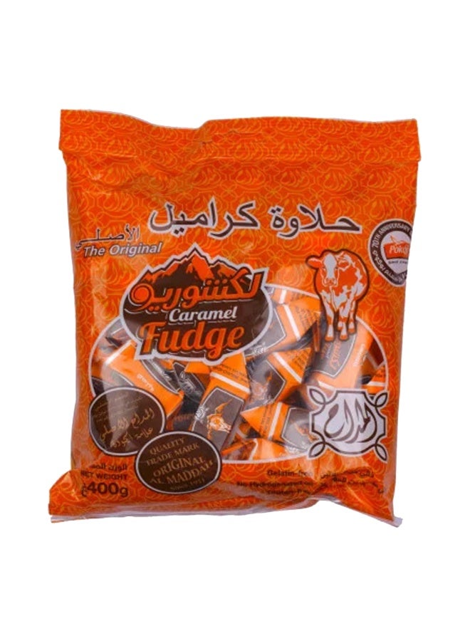 المداح لوكشريو فودج الكراميل الأصلي، 400 جرام