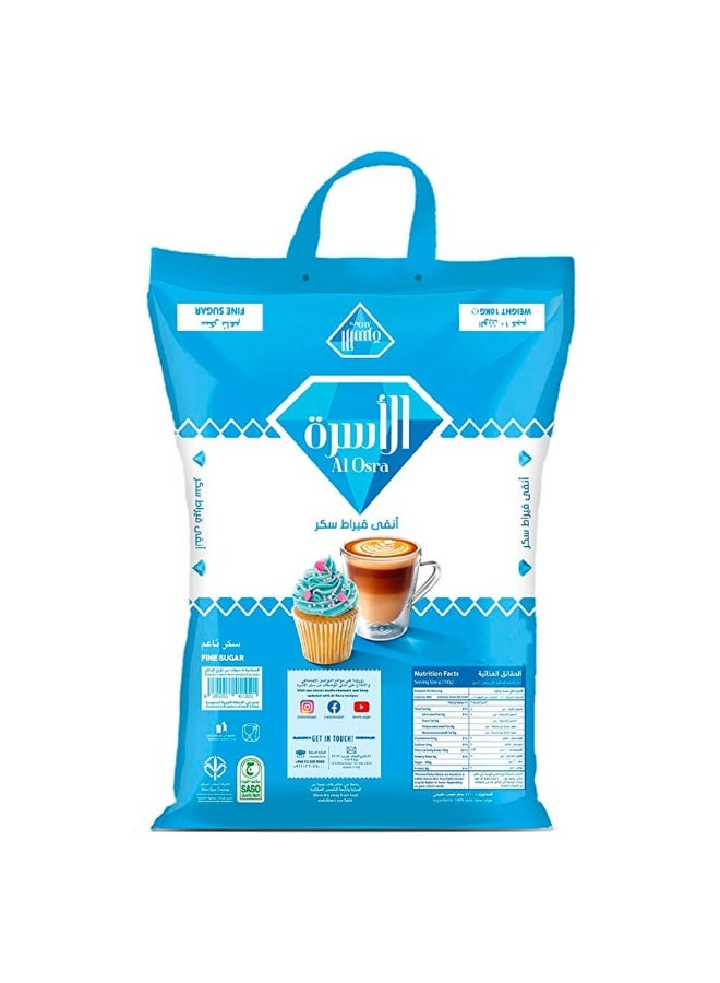 Al Osra Alosra Fine Sugar, 10 Kg 