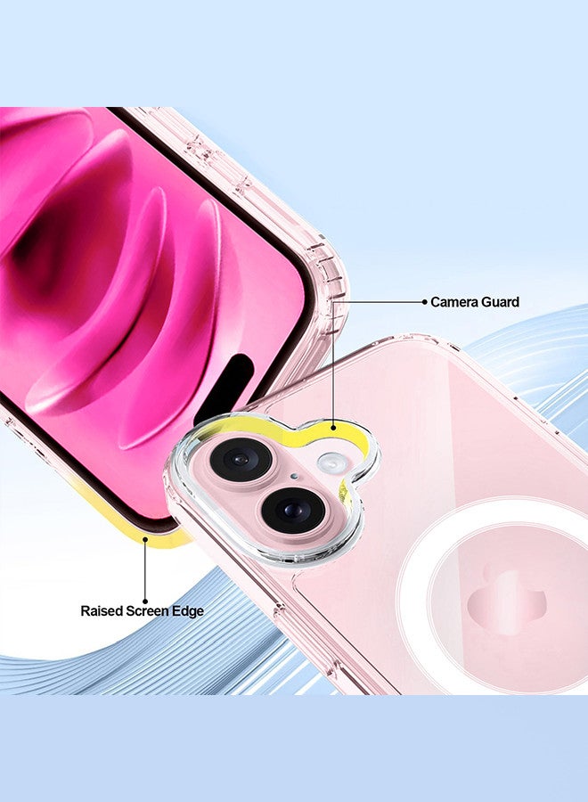 MARGOUN (for iPhone 16) TPU Case,Compatible with MagSafe, Military Grade Protection, Resists Yellowing and Scratches, Magnetic Phone Clear - Image 4