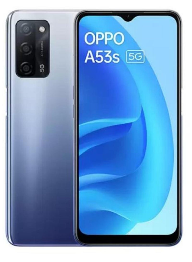 OPPO - A53S  Dual Sim Crystal Blue 8GB RAM 256GB 5G - Image 1
