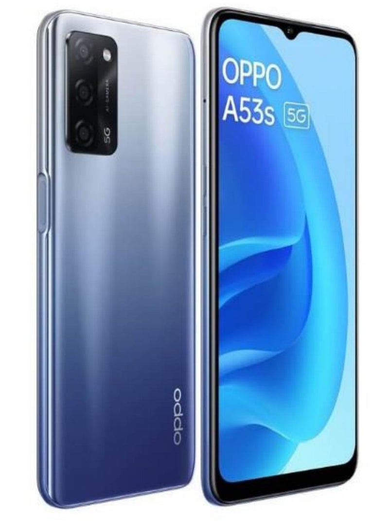 OPPO - A53S  Dual Sim Crystal Blue 8GB RAM 256GB 5G - Image 1