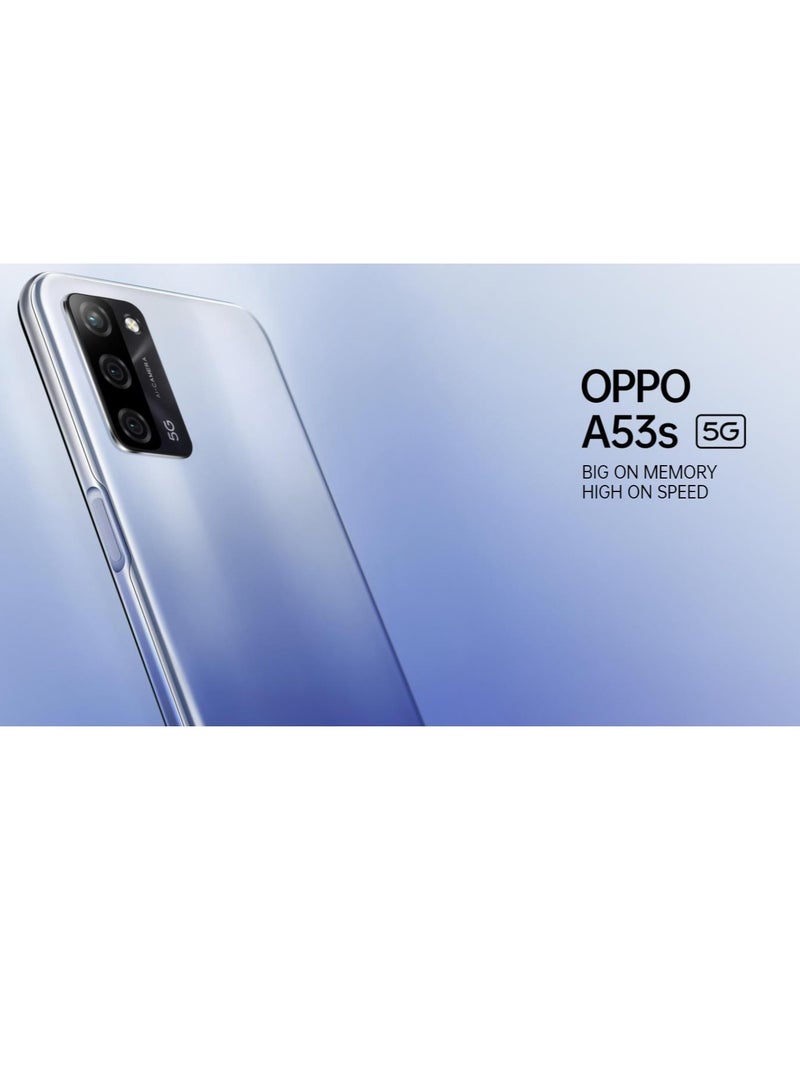 OPPO - A53S  Dual Sim Crystal Blue 8GB RAM 256GB 5G - Image 1