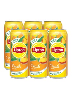 Peach Ice Tea Low Calories, 315ml × 6