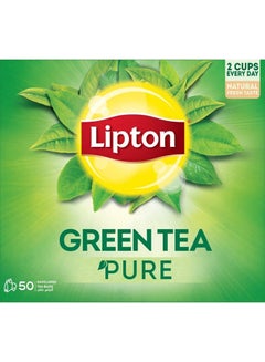 ليبتون Green Tea 50 Tea Bags 