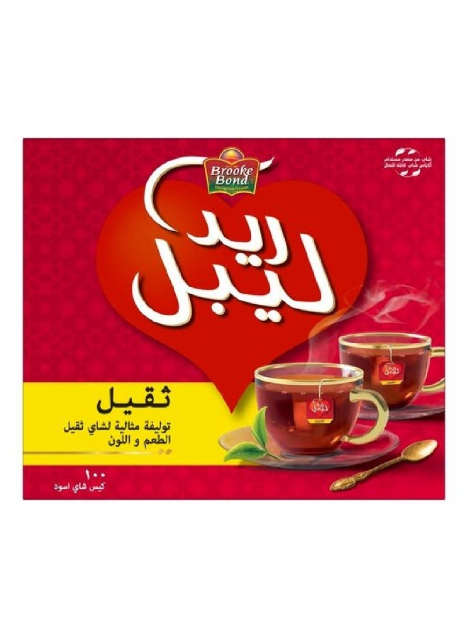 Brooke Bond Red Label Black Tea 100 Tea Bags 
