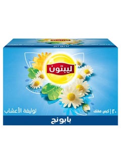 ليبتون Herbal Infusion Chamomile Tea 20 Bags 
