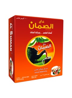 الصمان Al Suman Ceylon Premium Tea, 100 Tea Bags 