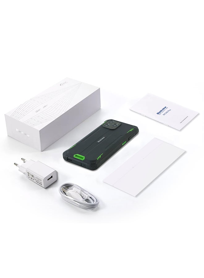 بلاكفيو - هاتف BV5300 Plus ثنائي الشريحة باللون البرتقالي بذاكرة وصول عشوائي سعة 8 جيجابايت وذاكرة داخلية سعة 128 جيجابايت ويدعم تقنية الجيل الرابع - إصدار الشرق الأوسط - Image 1